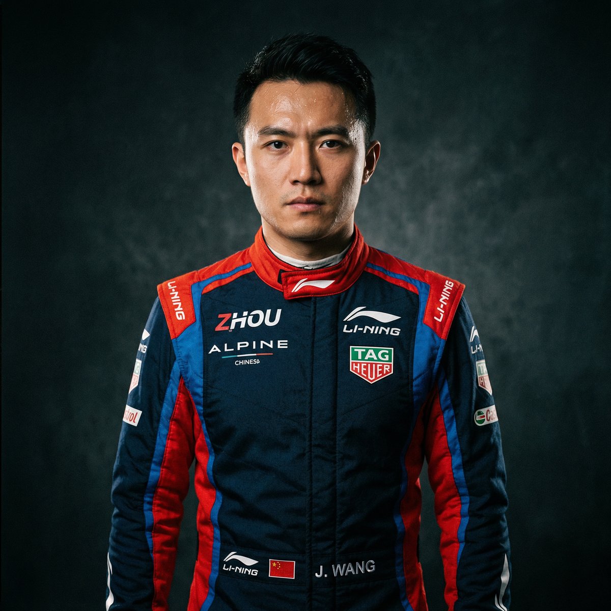 麻豆赛车手顾问王劲飞